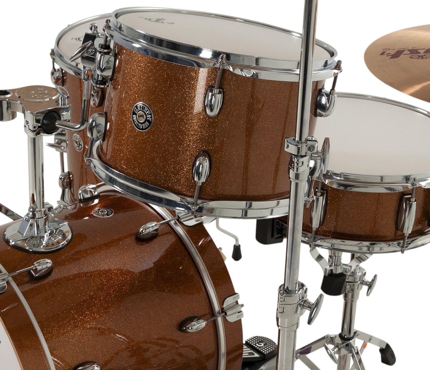 Gretsch Catalina Club 18" 3-Piece Shell Pack in Bronze Sparkle