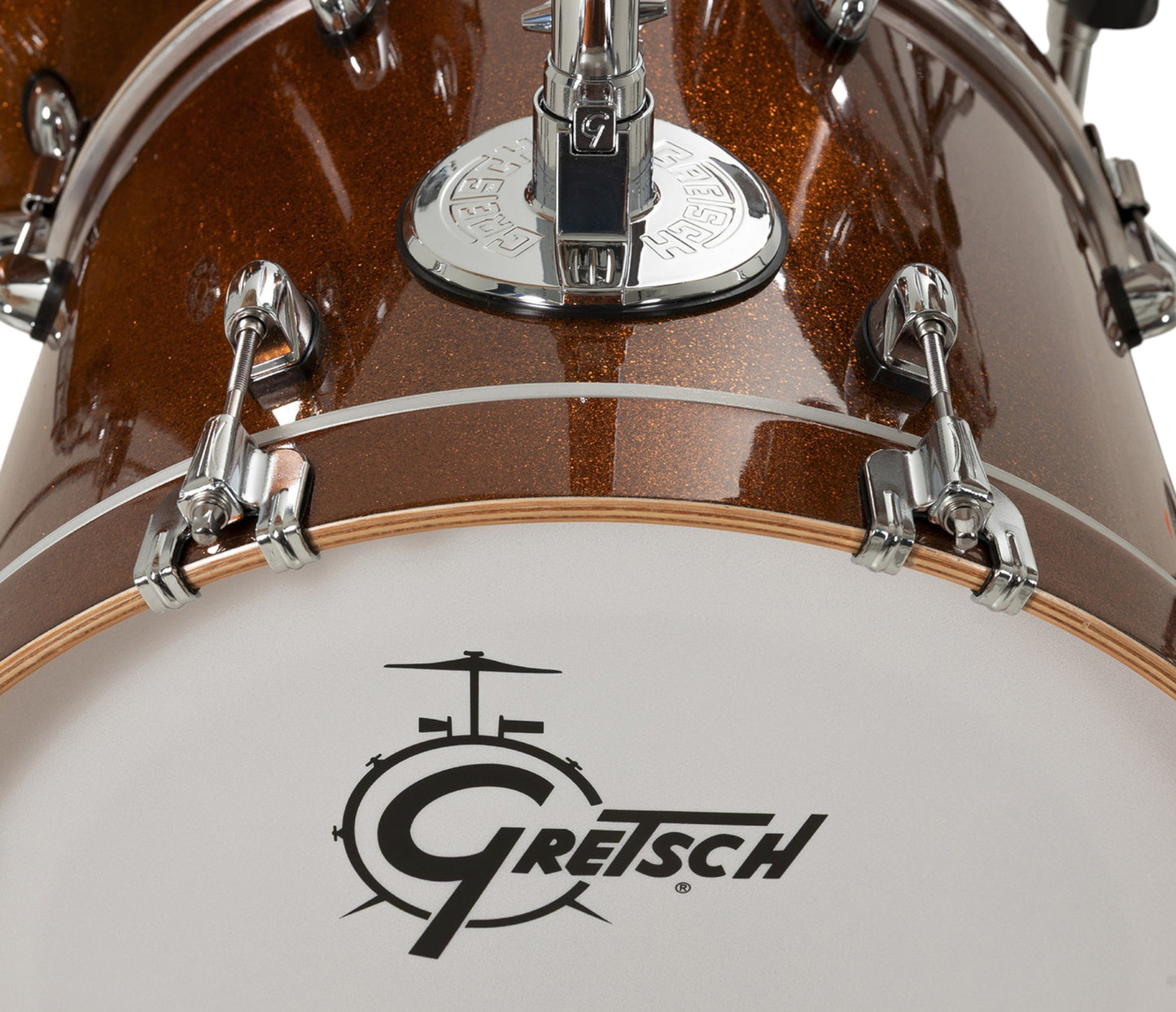 Gretsch Catalina Club 18" 3-Piece Shell Pack in Bronze Sparkle