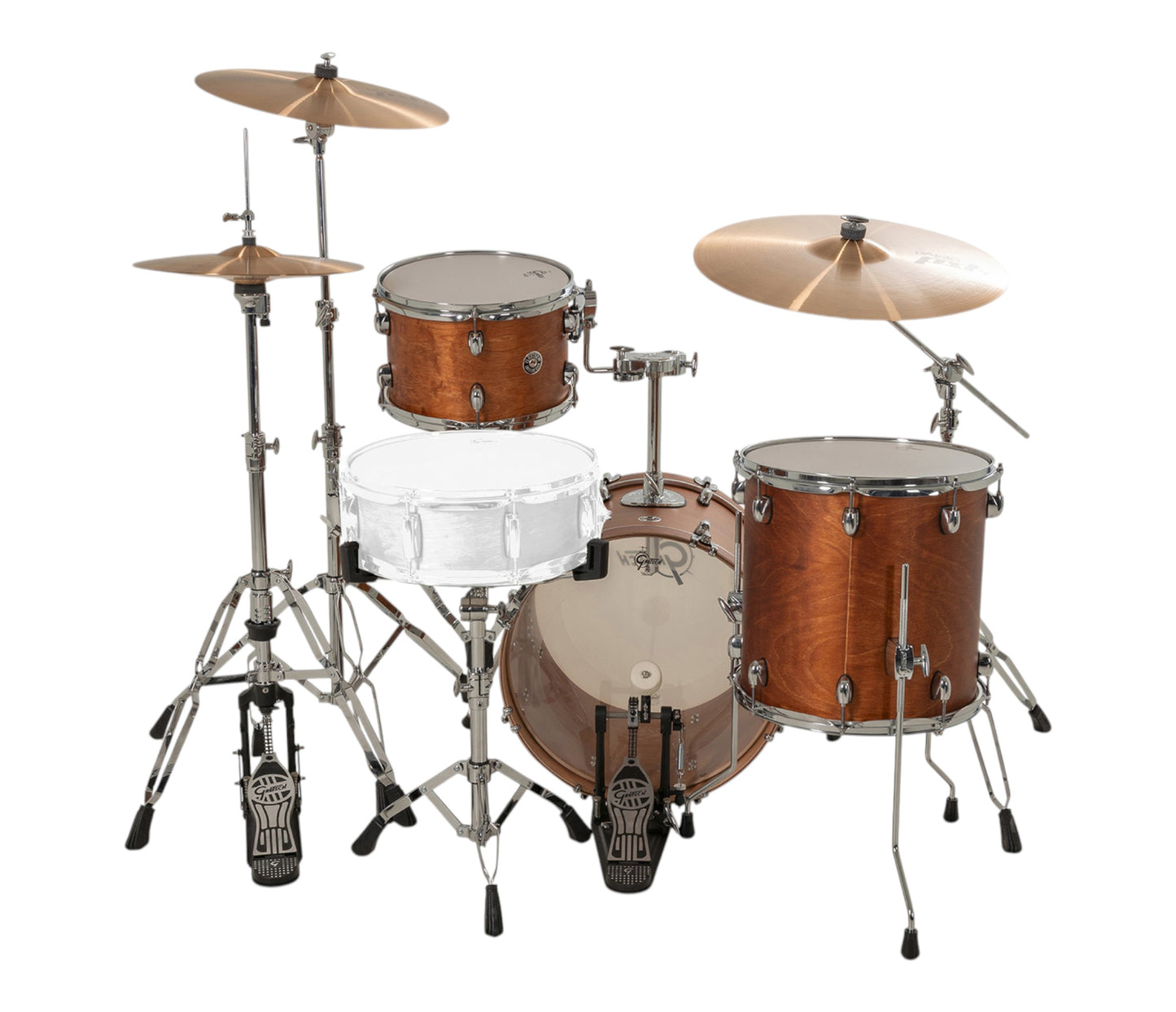 Gretsch Catalina Club 18" 3-Piece Shell Pack in Satin Walnut Glaze