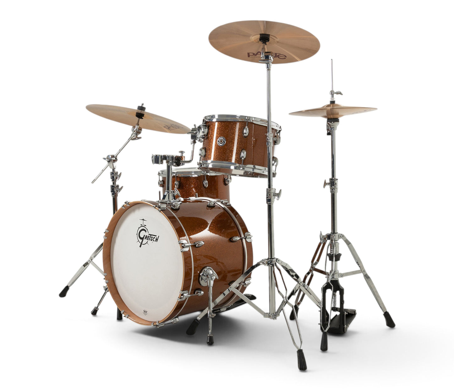 Gretsch Catalina Club 20" 3-Piece Shell Pack in Bronze Sparkle – alternate view 3