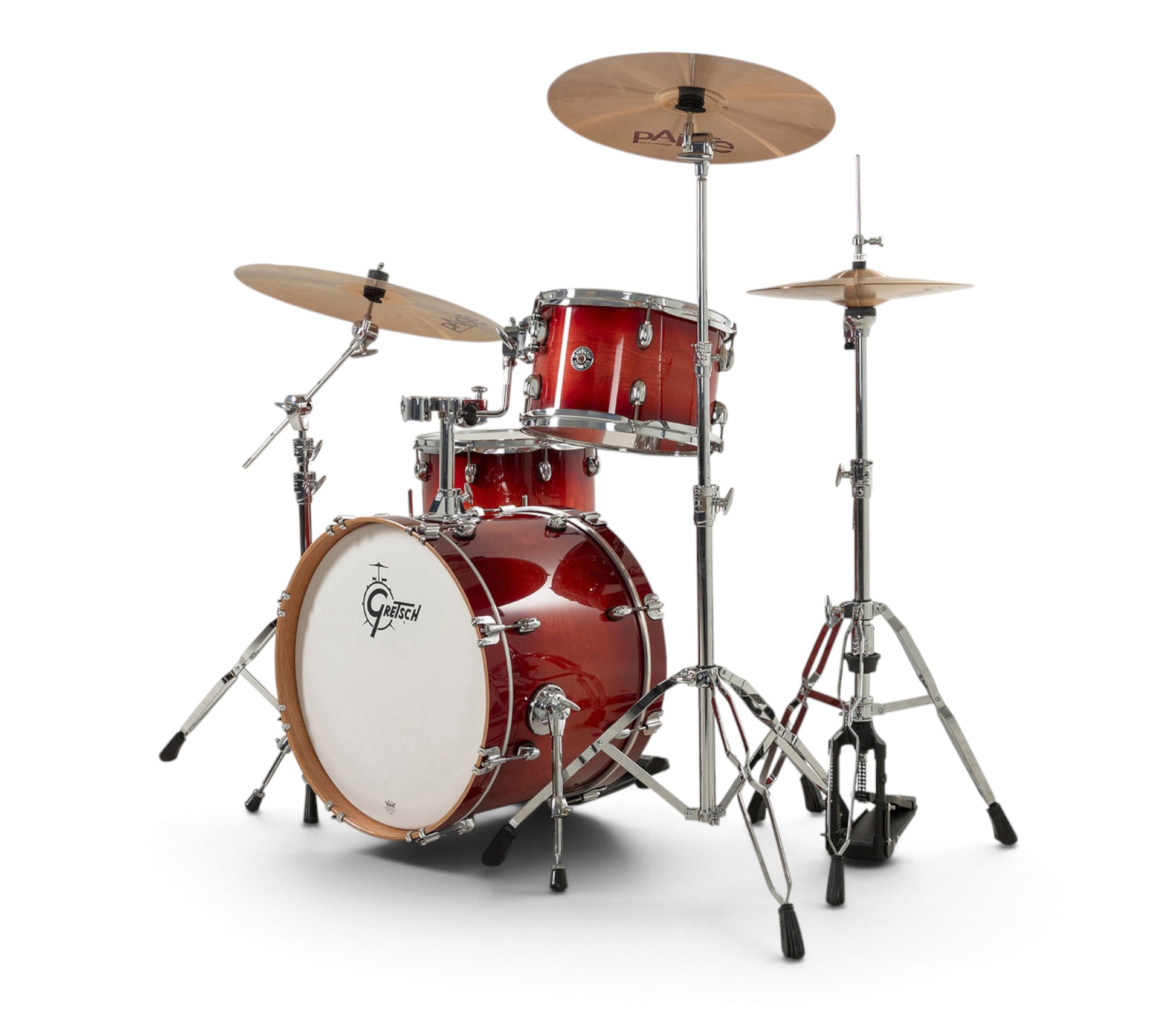 Gretsch Catalina Club 20" 3-Piece Shell Pack in Gloss Crimson Burst – alternate view 2