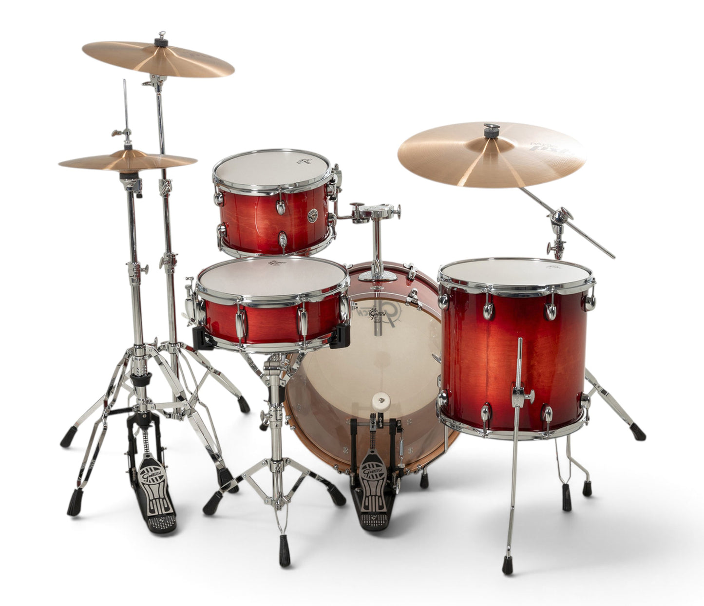 Gretsch Catalina Club 20" 3-Piece Shell Pack in Gloss Crimson Burst – alternate view 3