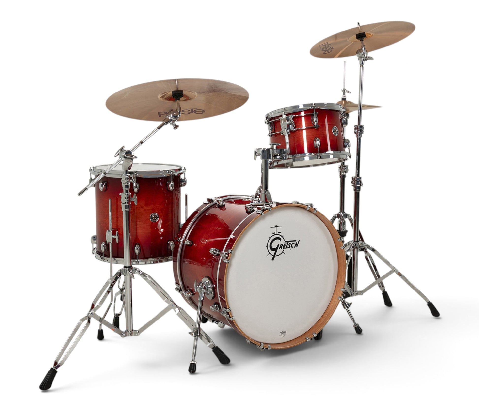 Gretsch Catalina Club 20" 3-Piece Shell Pack in Gloss Crimson Burst – alternate view 4