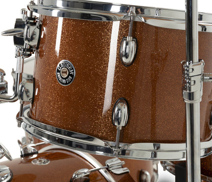 Gretsch Catalina Club 20" 4-Piece Shell Pack in Bronze Sparkle + Snare Drum