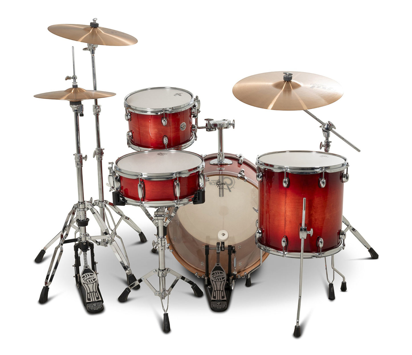 Gretsch Catalina Club 20" 4-Piece Shell Pack in Gloss Crimson Burst + Snare Drum