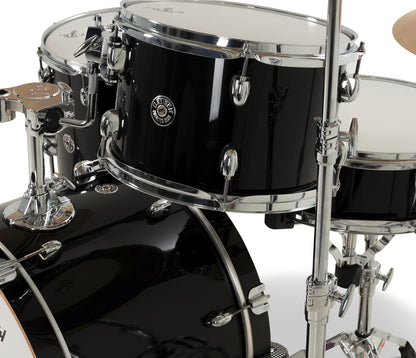 Gretsch Catalina Club 20" 4-Piece Shell Pack in Piano Black + Snare Drum