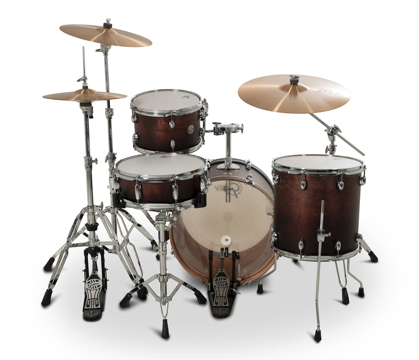 Gretsch Catalina Club 20" 4-Piece Shell Pack in Satin Antique Fade + Snare Drum