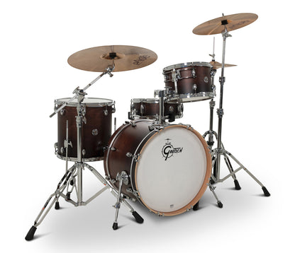 Gretsch Catalina Club 20" 4-Piece Shell Pack in Satin Antique Fade + Snare Drum