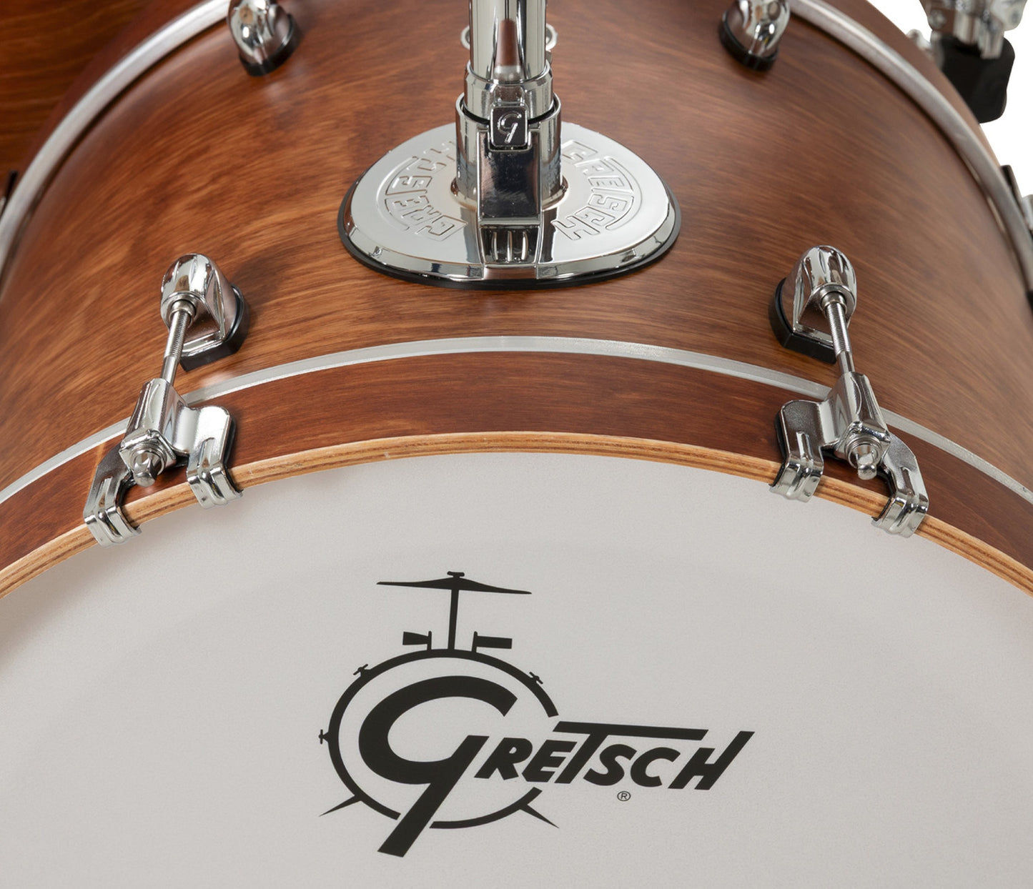 Gretsch Catalina Club 20" 4-Piece Shell Pack in Satin Walnut Glaze + Snare Drum