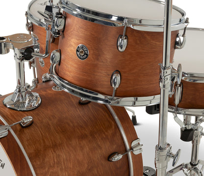 Gretsch Catalina Club 20" 4-Piece Shell Pack in Satin Walnut Glaze + Snare Drum