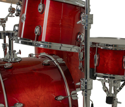 Gretsch Catalina Club 22" 4-Piece Shell Pack in Gloss Crimson Burst + Snare Drum