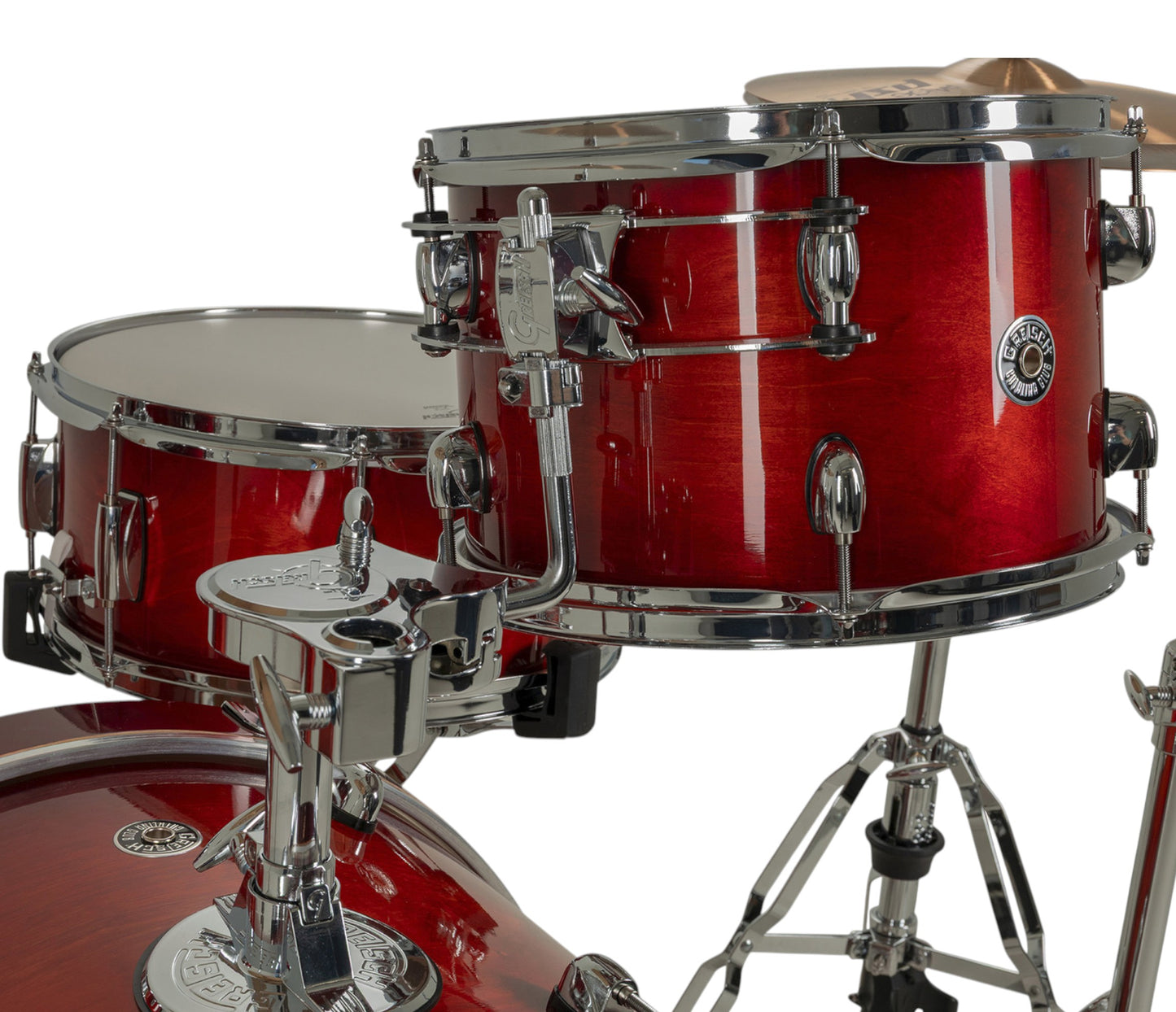 Gretsch Catalina Club 22" 4-Piece Shell Pack in Gloss Crimson Burst + Snare Drum