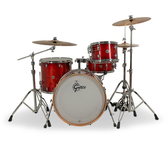 Gretsch Catalina Club 22" 4-Piece Shell Pack in Gloss Crimson Burst + Snare Drum