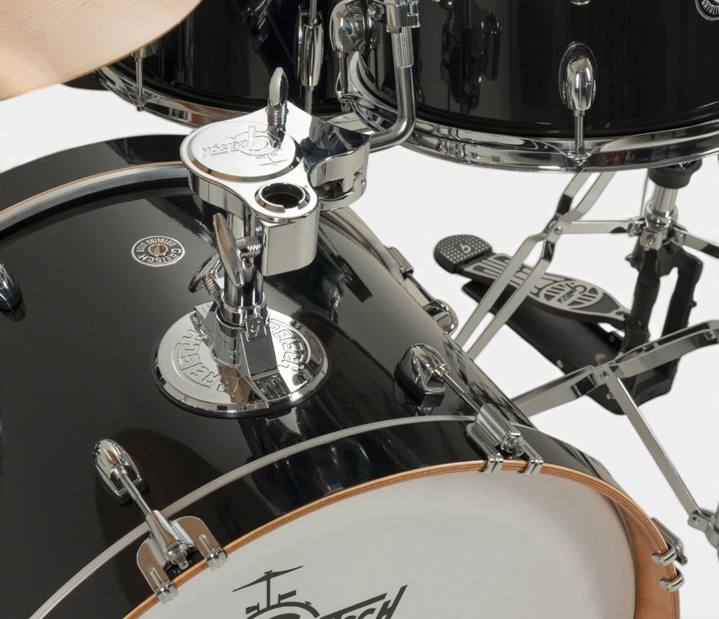 Gretsch Catalina Club 22" 4-Piece Shell Pack in Piano Black + Snare Drum