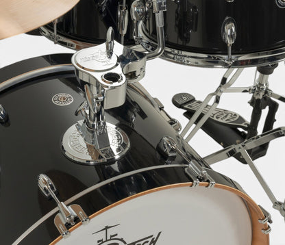 Gretsch Catalina Club 22" 4-Piece Shell Pack in Piano Black + Snare Drum