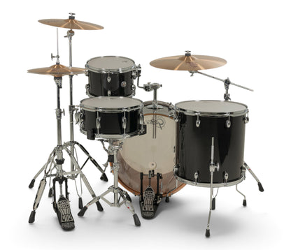 Gretsch Catalina Club 22" 4-Piece Shell Pack in Piano Black + Snare Drum