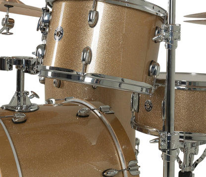Gretsch Catalina Club 22" 4-Piece Shell Pack in Sahara Sparkle + Snare Drum