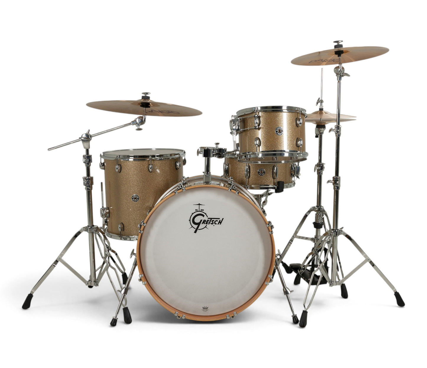 Gretsch Catalina Club 22" 4-Piece Shell Pack in Sahara Sparkle + Snare Drum