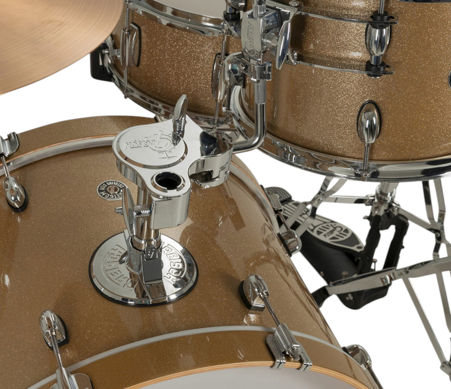 Gretsch Catalina Club 22" 4-Piece Shell Pack in Sahara Sparkle + Snare Drum