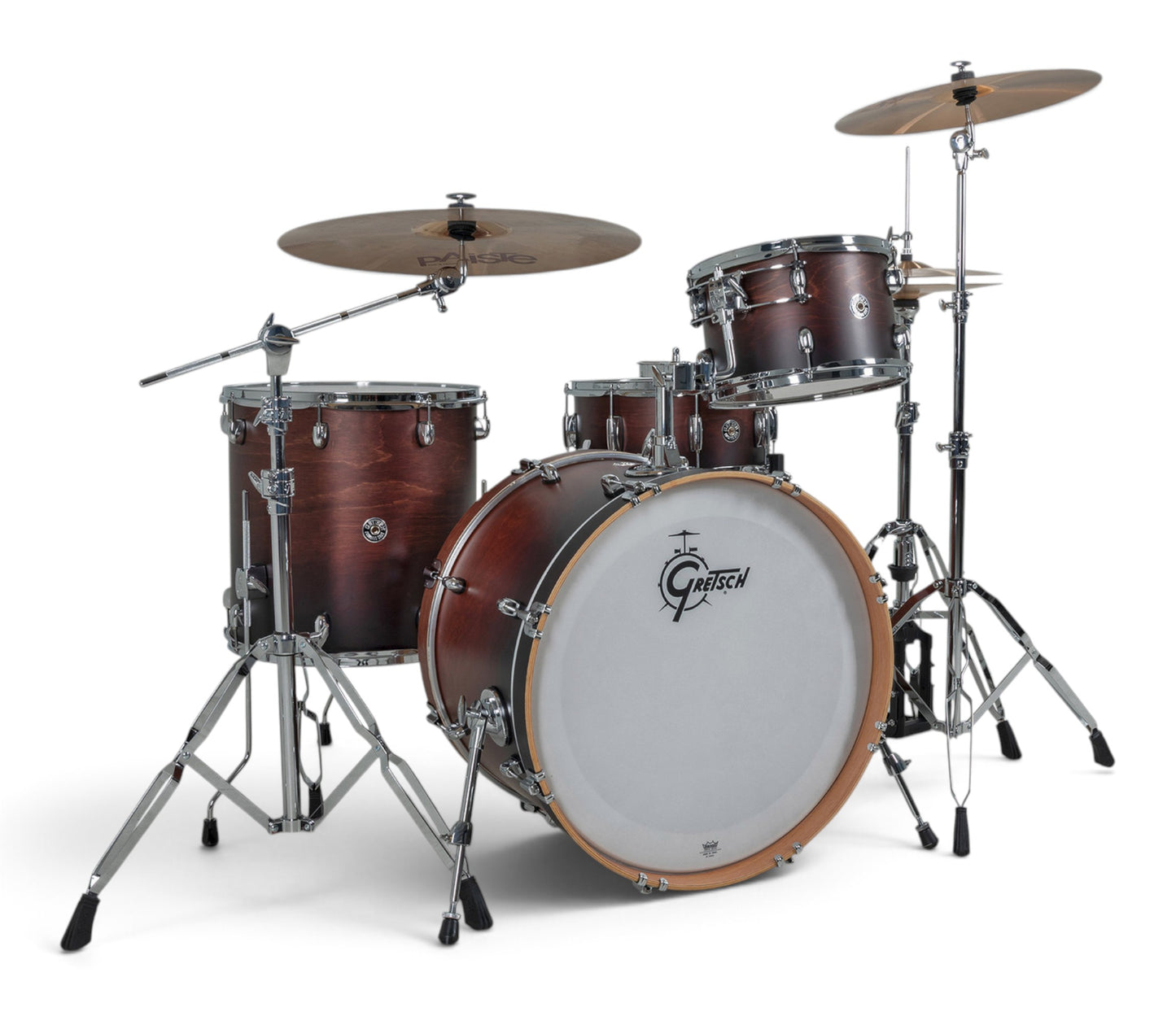 Gretsch Catalina Club 22" 4-Piece Shell Pack in Satin Antique Fade + Snare Drum