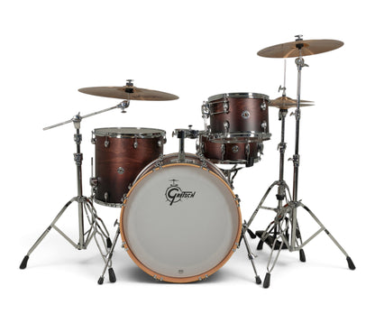 Gretsch Catalina Club 22" 4-Piece Shell Pack in Satin Antique Fade + Snare Drum