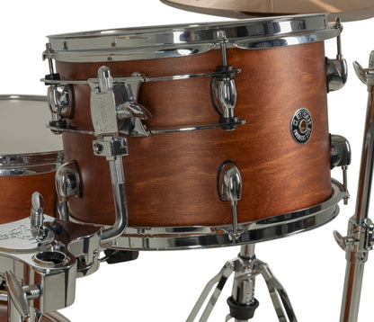 Gretsch Catalina Club 22" 4-Piece Shell Pack in Satin Walnut Glaze + Snare Drum