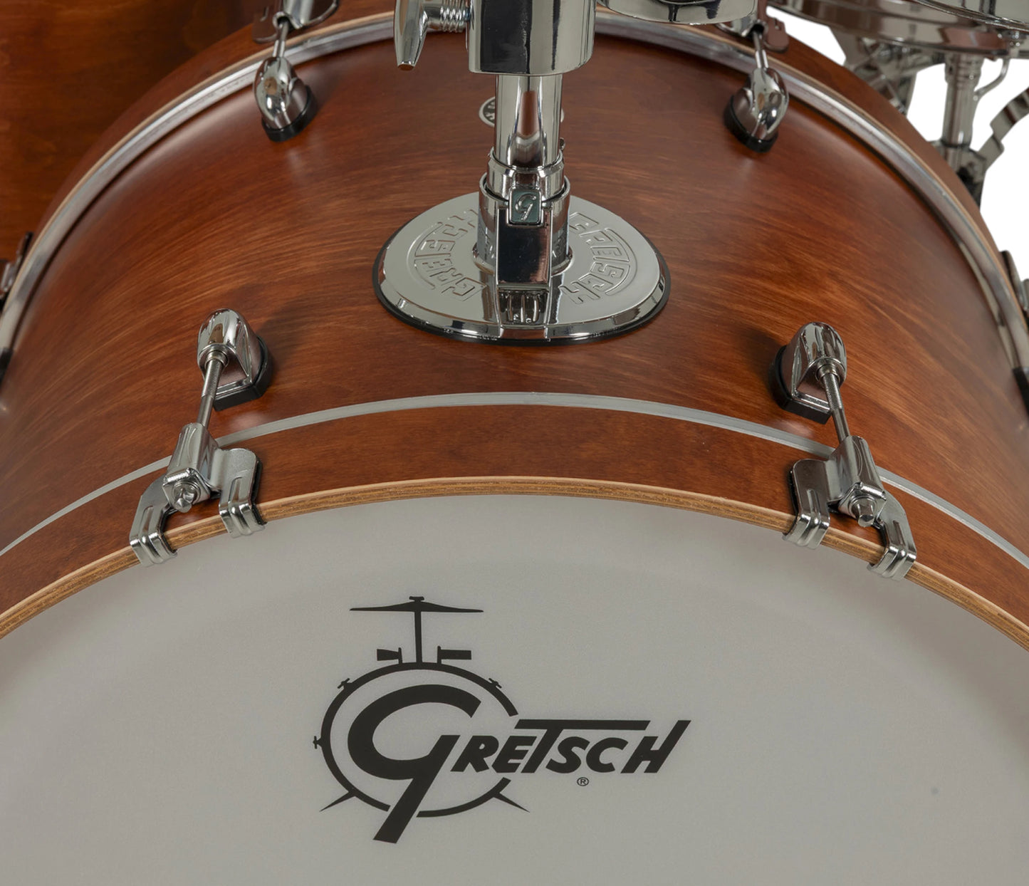Gretsch Catalina Club 22" 4-Piece Shell Pack in Satin Walnut Glaze + Snare Drum