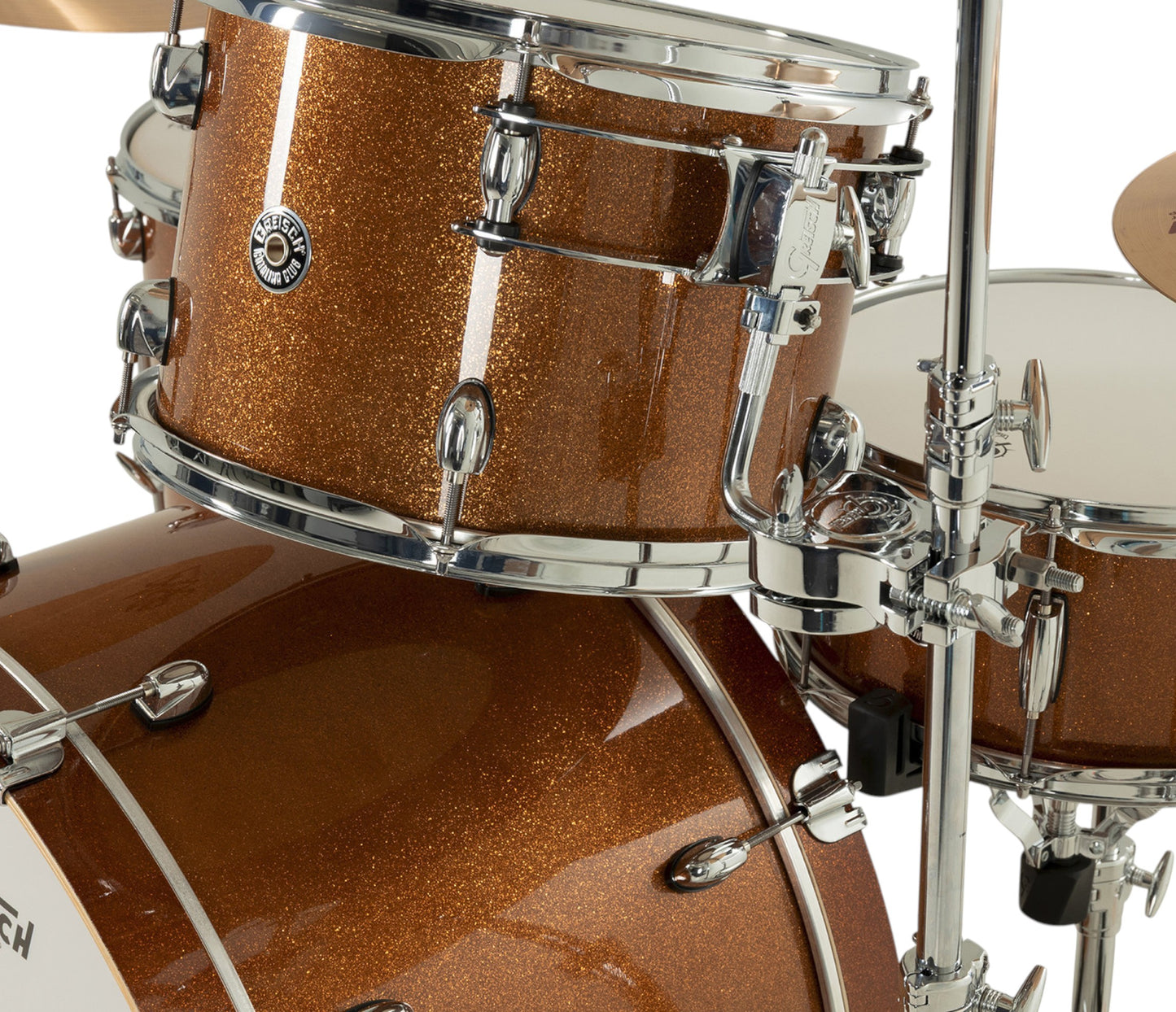 Gretsch Catalina Club 24" 3-Piece Shell Pack in Bronze Sparkle – alternate view 6