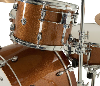 Gretsch Catalina Club 24" 3-Piece Shell Pack in Bronze Sparkle – alternate view 6