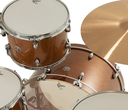 Gretsch Catalina Club 24" 3-Piece Shell Pack in Bronze Sparkle – alternate view 7