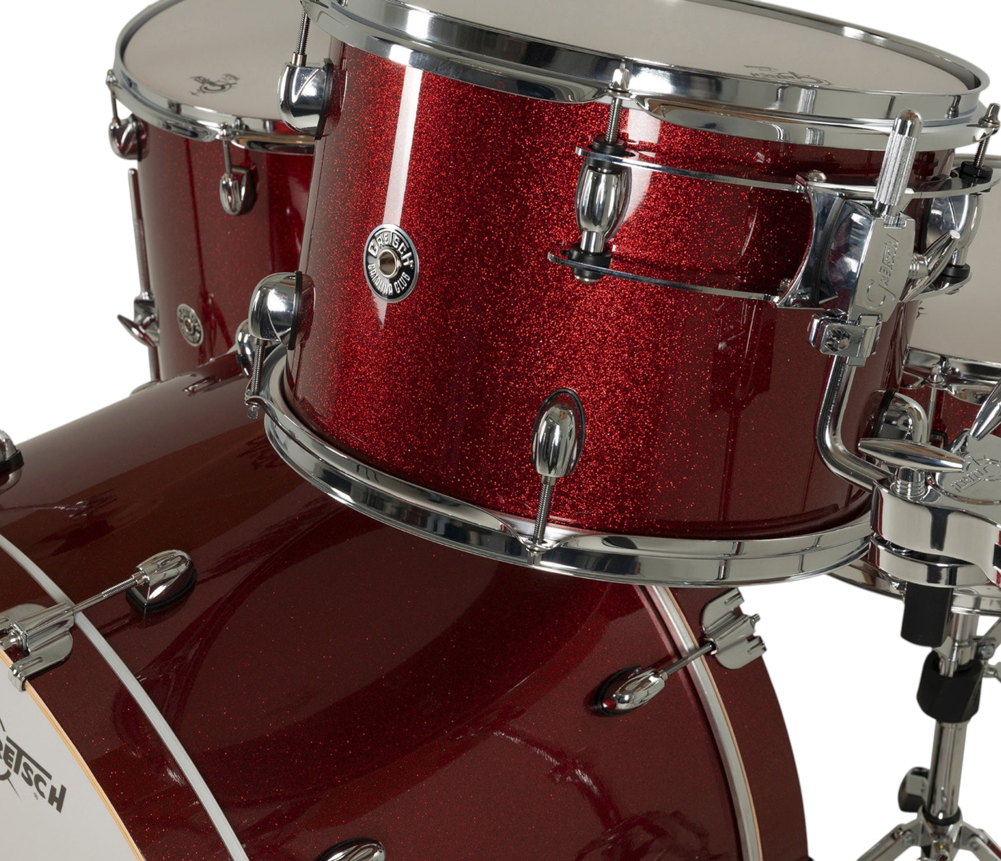 Gretsch Catalina Club 24" 3-Piece Shell Pack in Dark Cherry Sparkle – alternate view 4