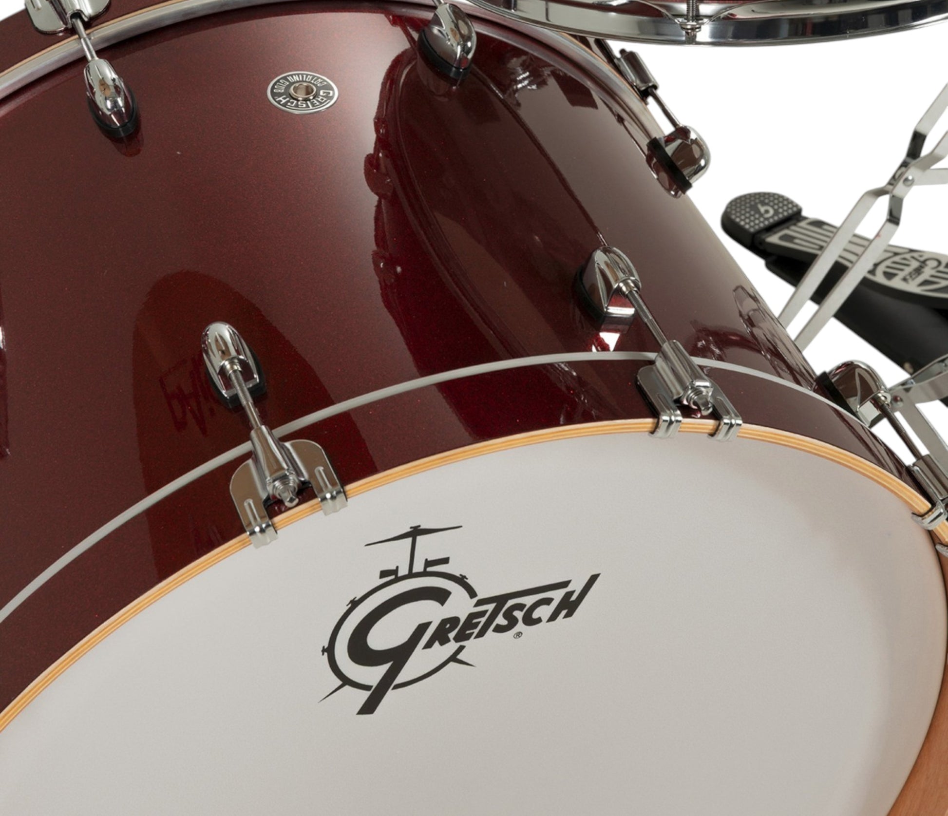 Gretsch Catalina Club 24" 3-Piece Shell Pack in Dark Cherry Sparkle – alternate view 5