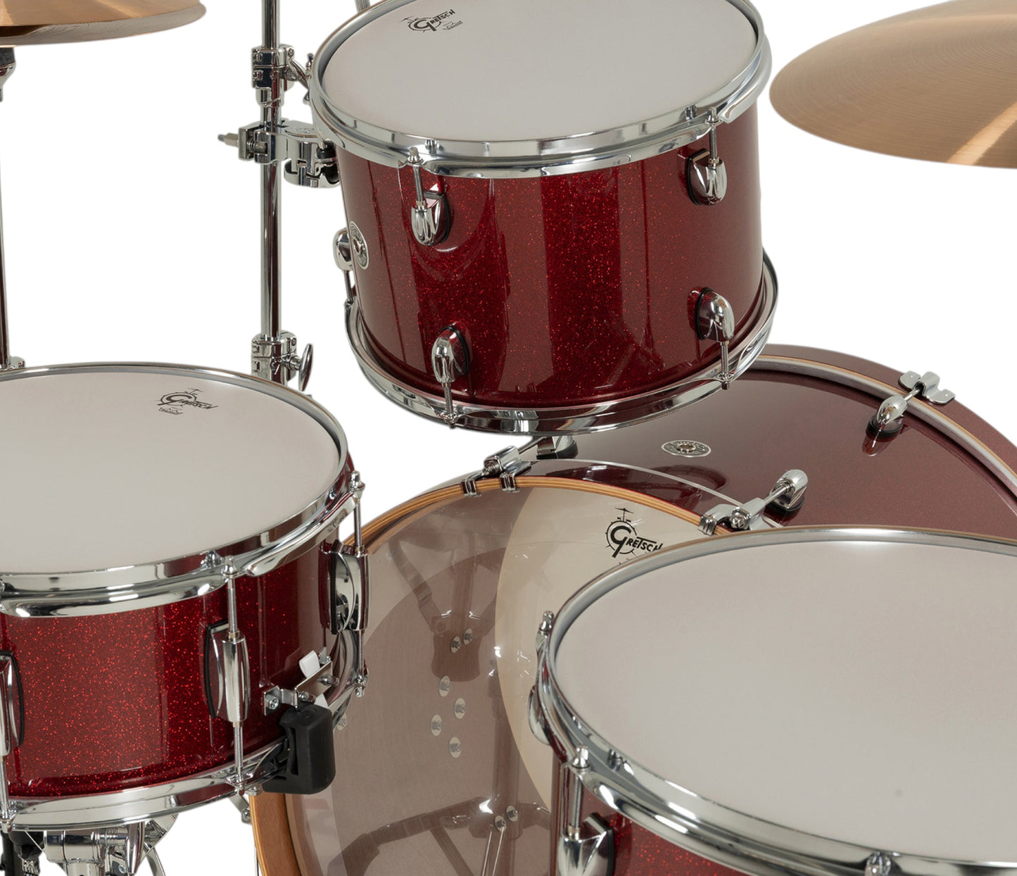 Gretsch Catalina Club 24" 3-Piece Shell Pack in Dark Cherry Sparkle – alternate view 7