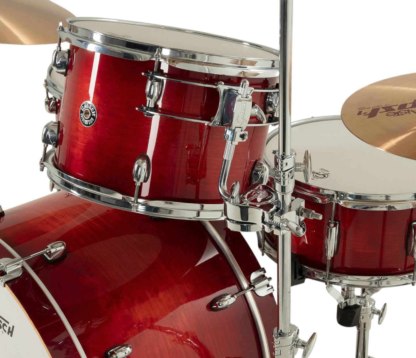 Gretsch Catalina Club 24" 3-Piece Shell Pack in Gloss Crimson Burst – alternate view 5