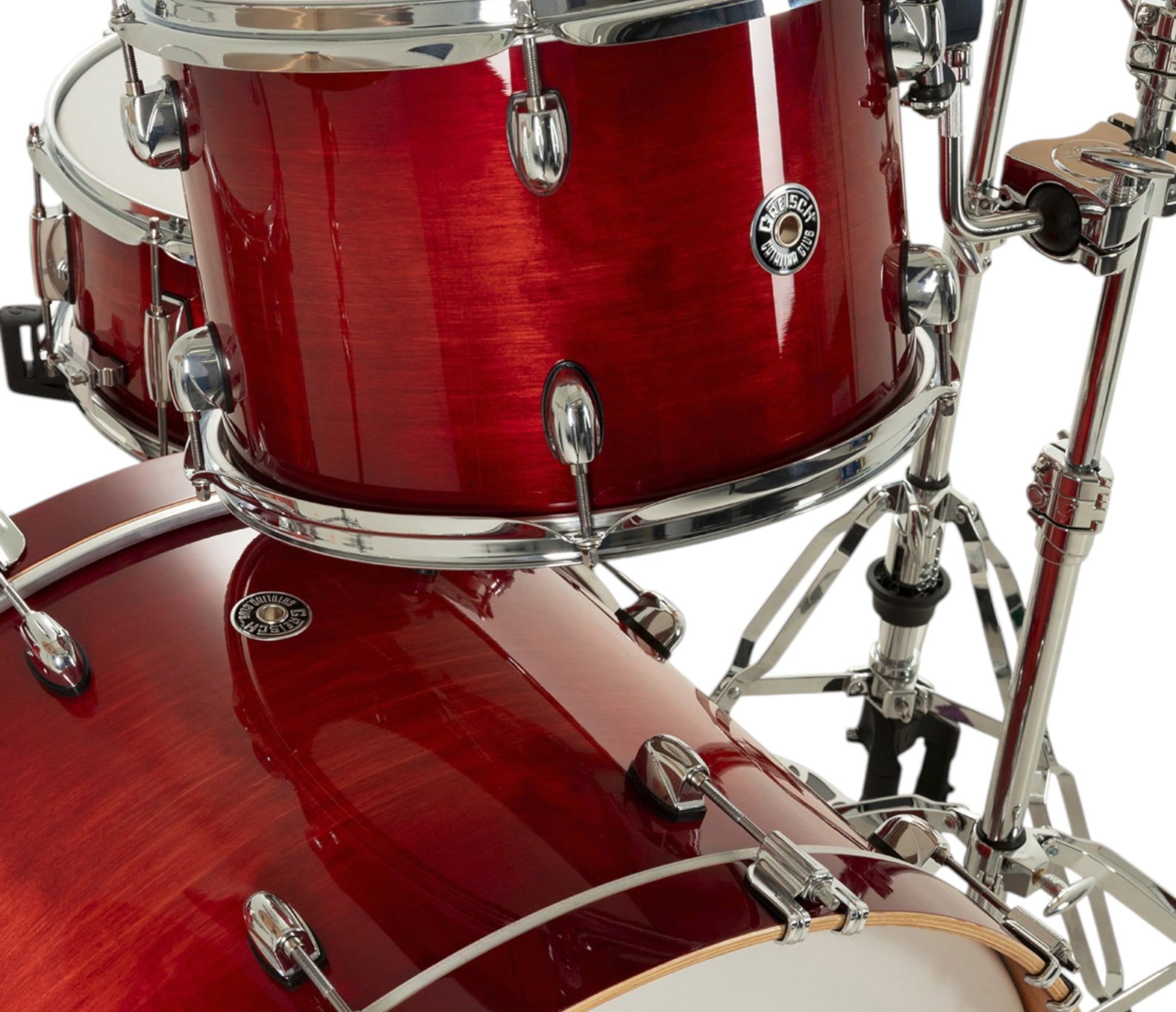 Gretsch Catalina Club 24" 3-Piece Shell Pack in Gloss Crimson Burst – alternate view 6
