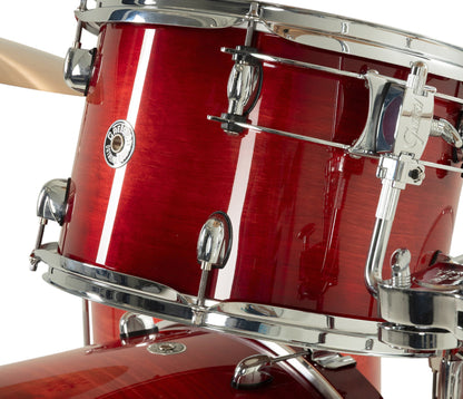 Gretsch Catalina Club 24" 3-Piece Shell Pack in Gloss Crimson Burst – alternate view 7