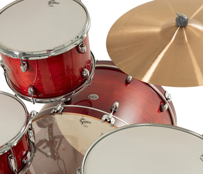 Gretsch Catalina Club 24" 3-Piece Shell Pack in Gloss Crimson Burst – alternate view 8