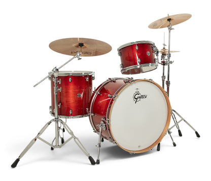 Gretsch Catalina Club 24" 3-Piece Shell Pack in Gloss Crimson Burst – alternate view 2