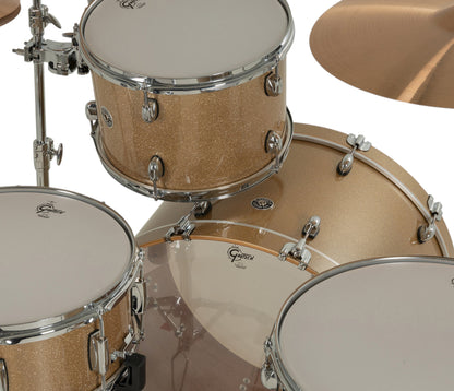 Gretsch Catalina Club 24" 3-Piece Shell Pack in Sahara Sparkle – alternate view 8
