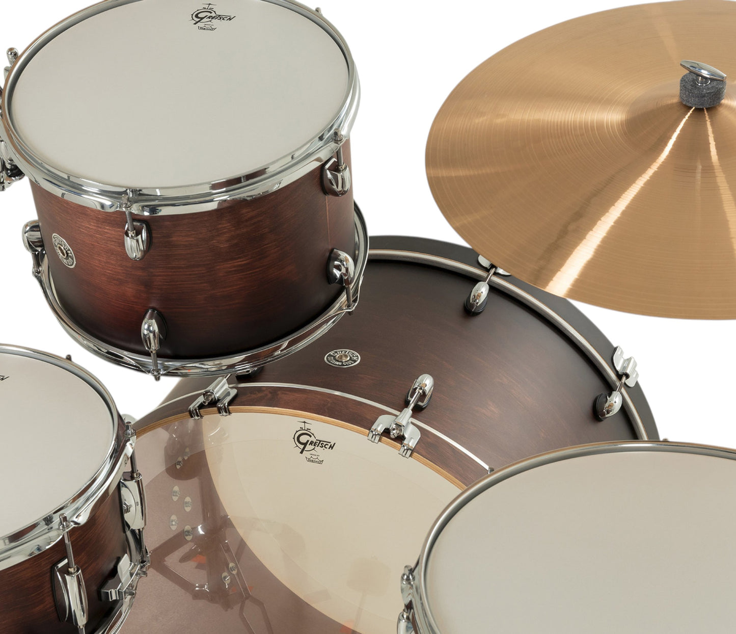 Gretsch Catalina Club 24" 3-Piece Shell Pack in Satin Antique Fade – alternate view 8