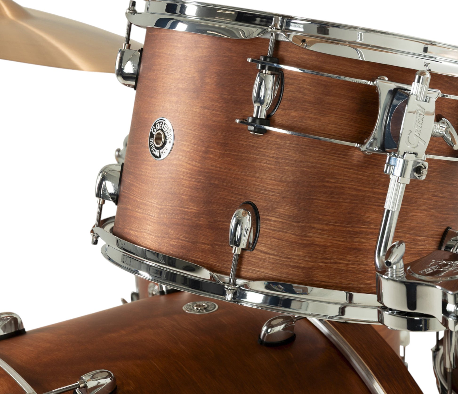 Gretsch Catalina Club 24" 3-Piece Shell Pack in Satin Walnut Glaze – alternate view 5