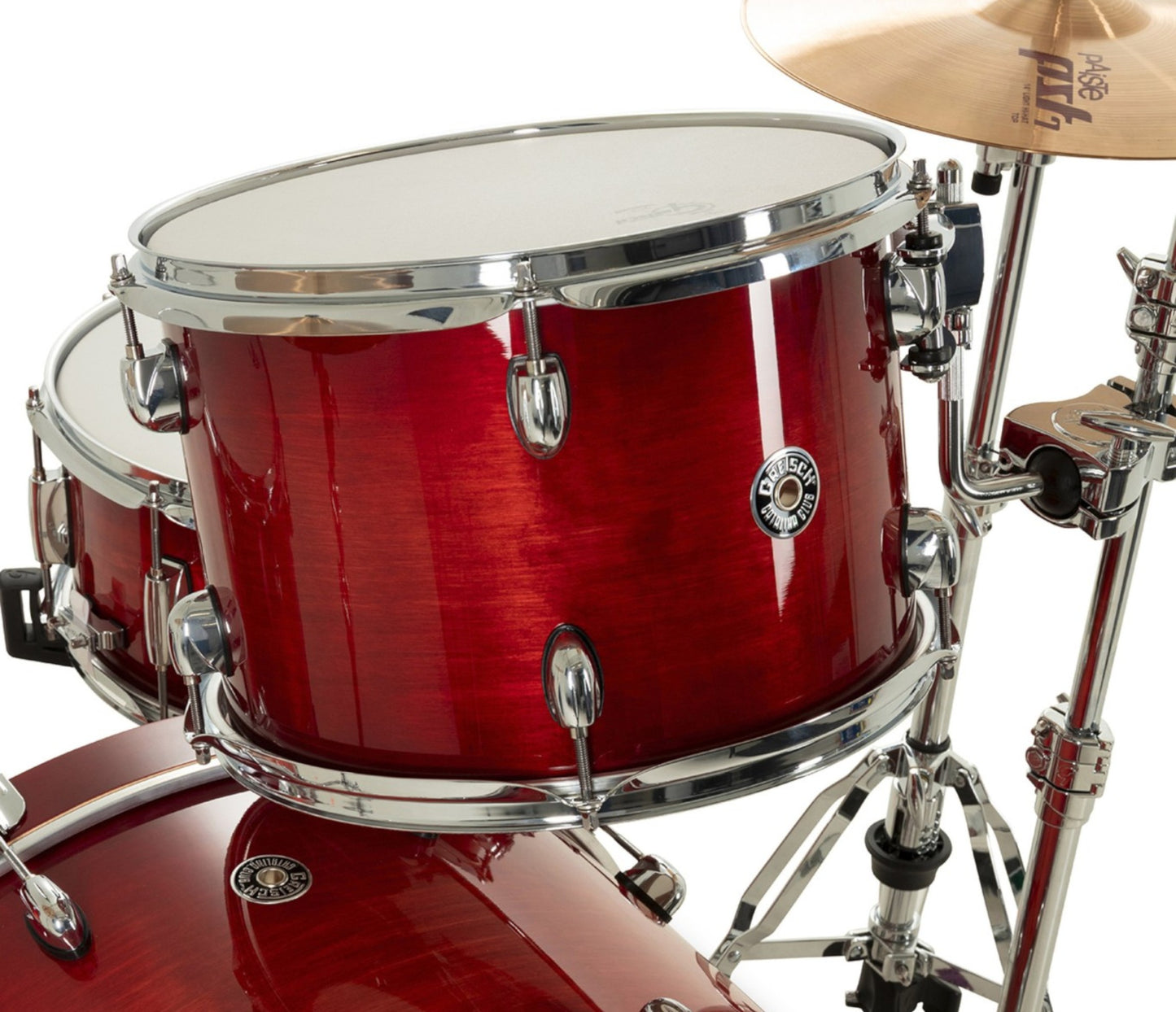 Gretsch Catalina Club 24" 4-Piece Shell Pack in Gloss Crimson Burst + Snare Drum