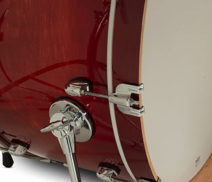 Gretsch Catalina Club 24" 4-Piece Shell Pack in Gloss Crimson Burst + Snare Drum