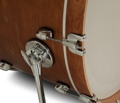 Gretsch Catalina Club 24" 4-Piece Shell Pack in Satin Walnut Glaze + Snare Drum