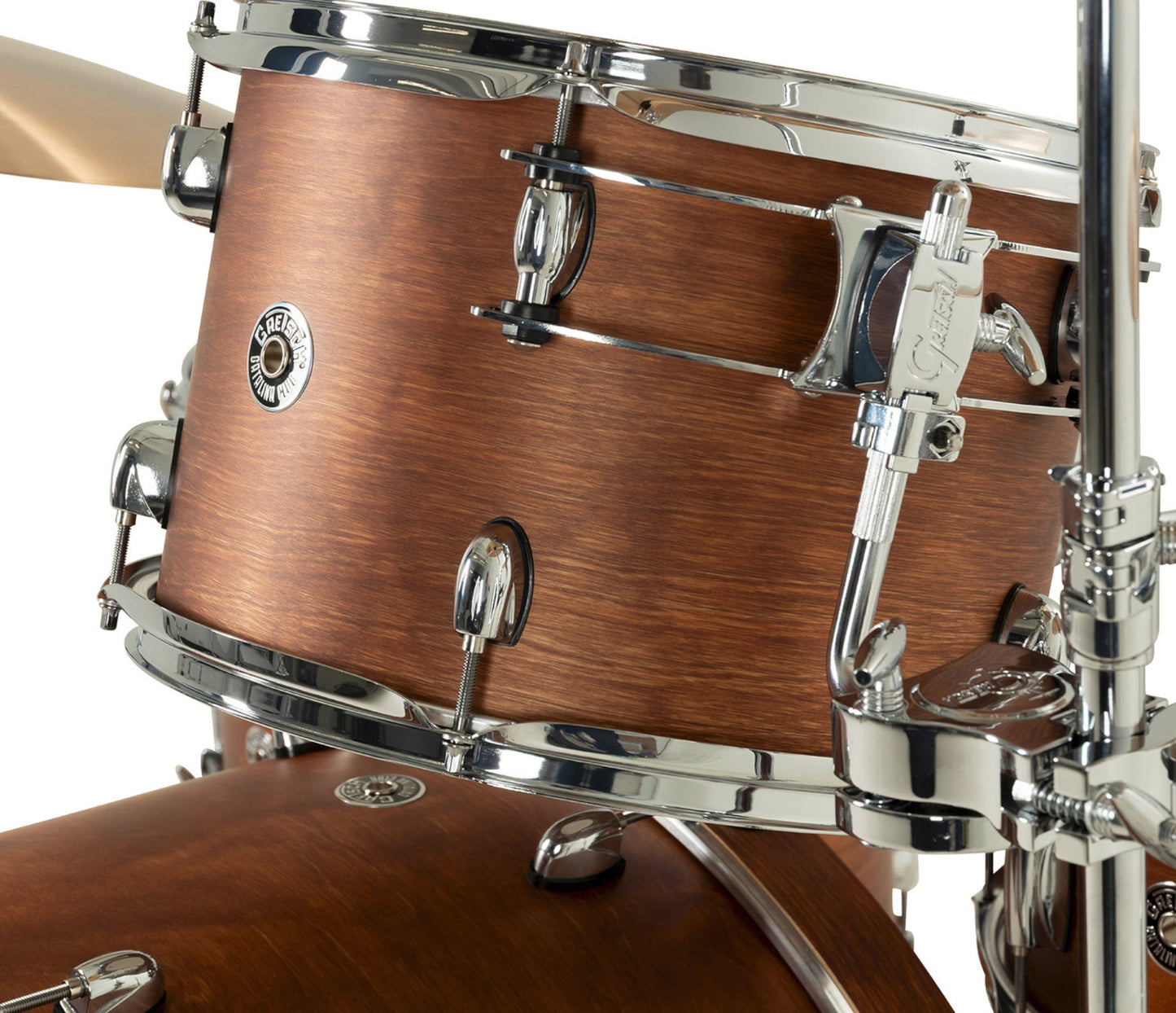 Gretsch Catalina Club 24" 4-Piece Shell Pack in Satin Walnut Glaze + Snare Drum