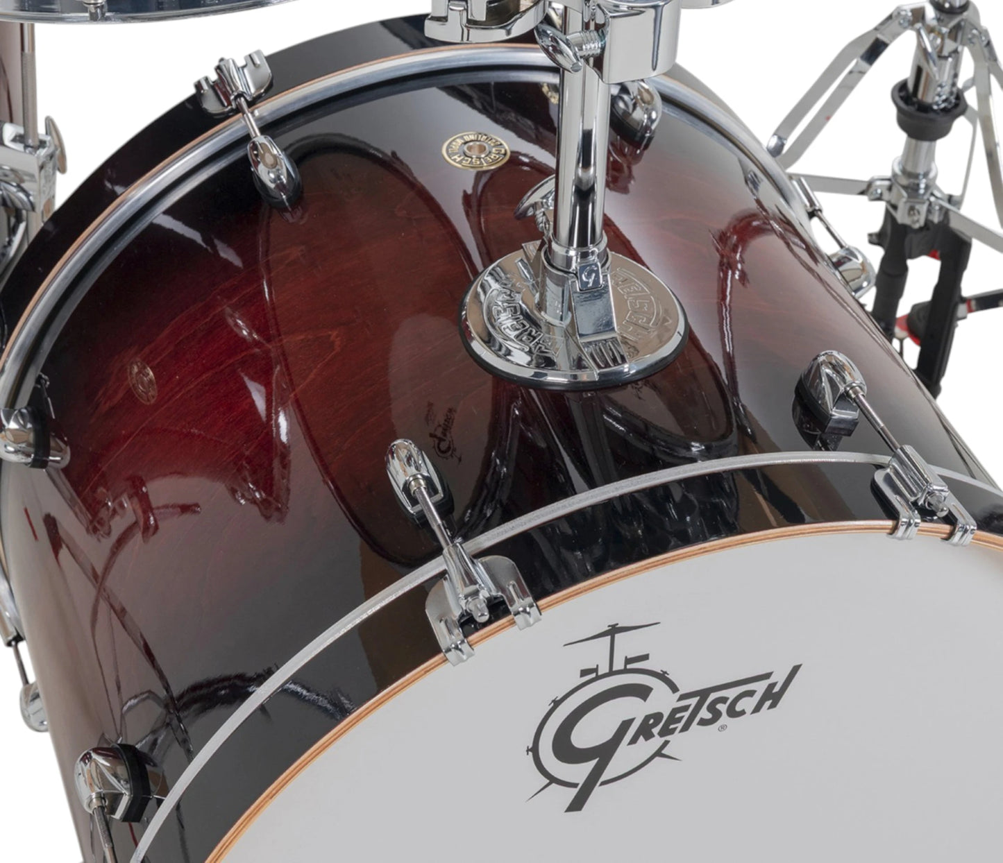 Gretsch Catalina Maple 22" 5-Piece Shell Pack Inc. Snare In Deep Cherry Burst