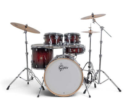 Gretsch Catalina Maple 22" 5-Piece Shell Pack Inc. Snare In Deep Cherry Burst