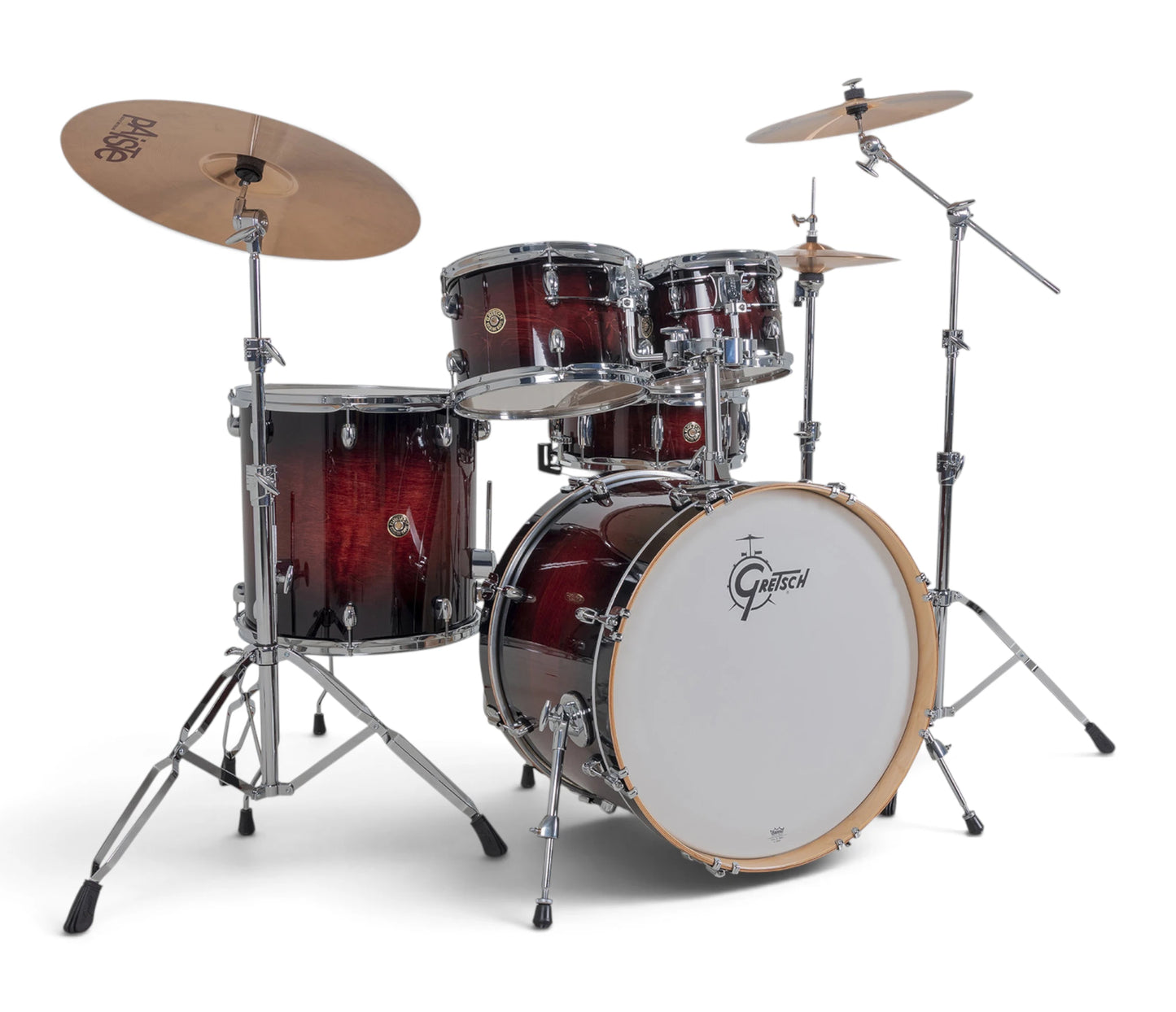 Gretsch Catalina Maple 22" 5-Piece Shell Pack Inc. Snare In Deep Cherry Burst
