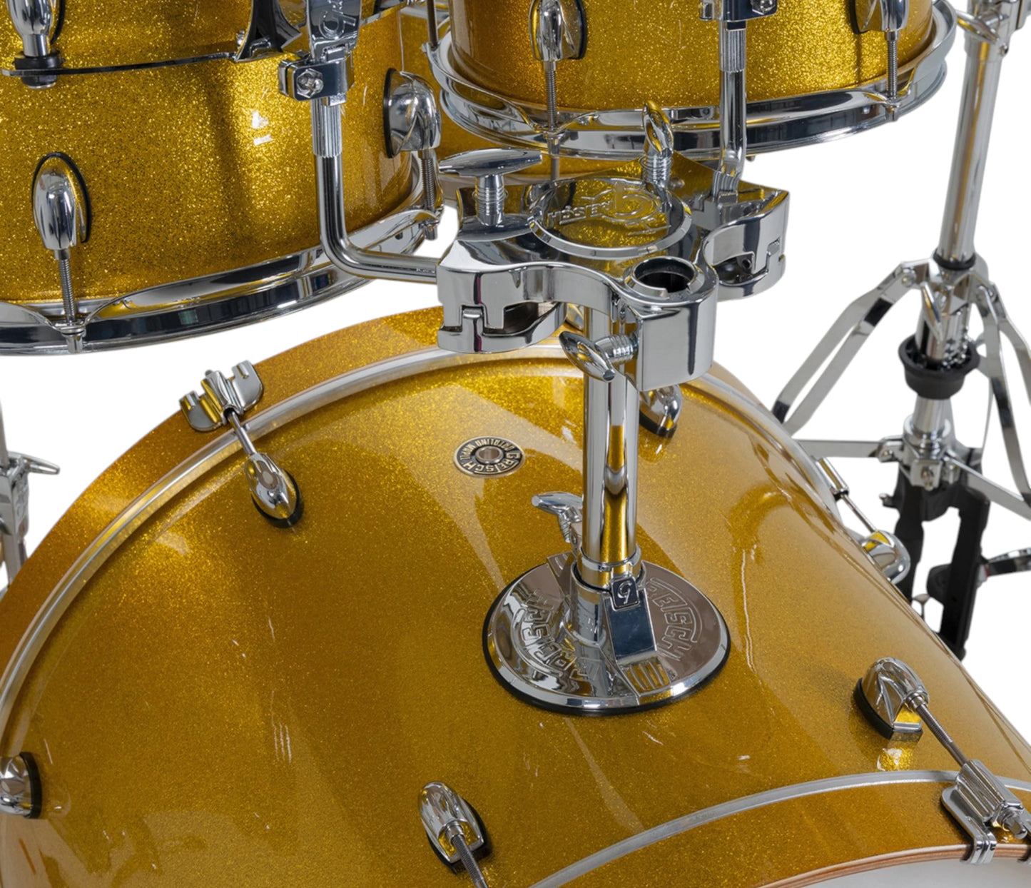 Gretsch Catalina Maple 22" 5-Piece Shell Pack Inc. Snare In Lemon Sparkle