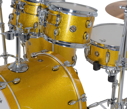 Gretsch Catalina Maple 22" 5-Piece Shell Pack Inc. Snare In Lemon Sparkle